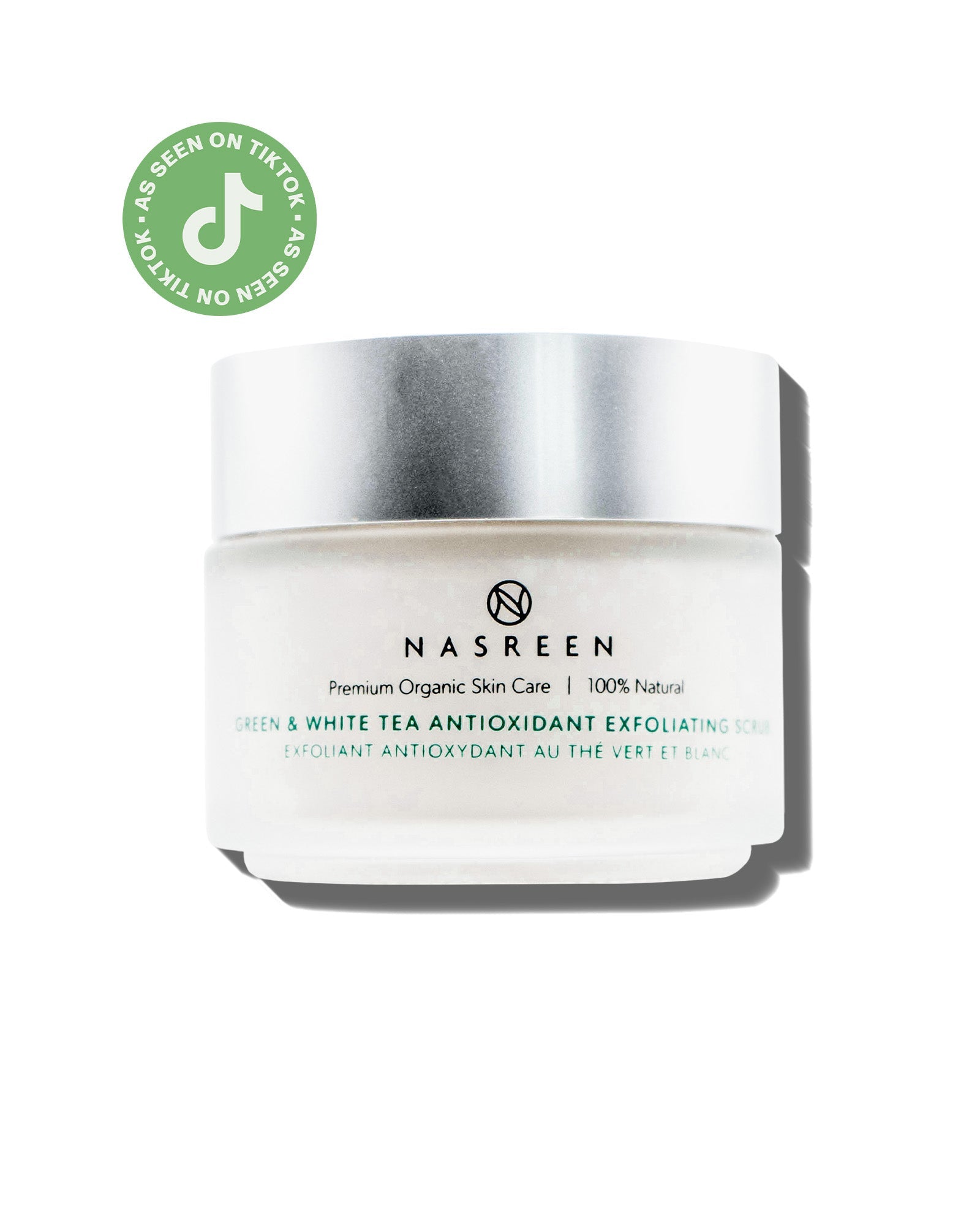 Green & White Tea Antioxidant Exfoliating Scrub - Nasreen